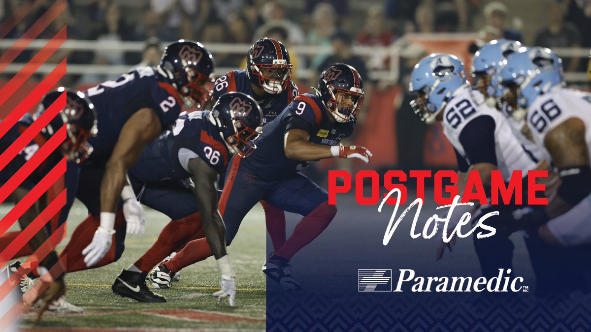 Offence, defence, and special teams! Everything clicked during Friday night’s win over the Argos.

Read all about it in <a href="/joeyalfieri/">Joey Alfieri</a>’s <a href="/CanadaParamedic/">Paramedic-Canada</a> Recap!

🗒️ en.montrealalouettes.com/alouettes-win-…

Go Als Go!🏈