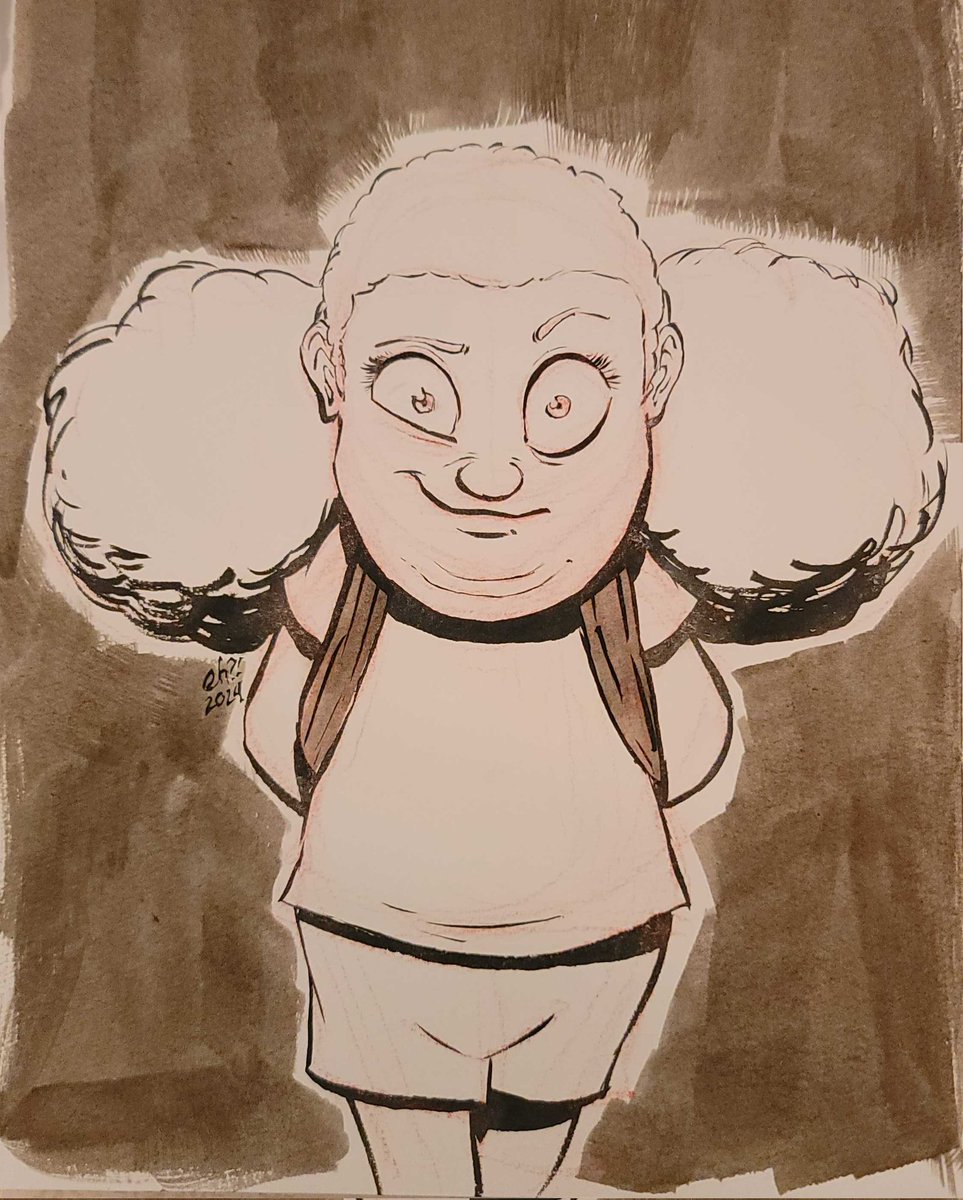 erin_humiston's tweet photo. #Millie knows where you live.

#BobsBurgers #snackface #drawing #ink #inking #inkbrush #brushpen #redpencil #inkwash https://t.co/ZoAyoHwVd5