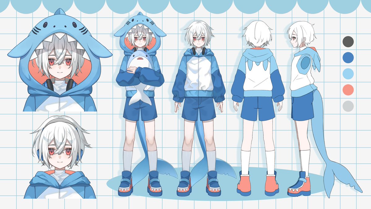 啵啵鯊魚|鯊魚少年BOBO tweet media