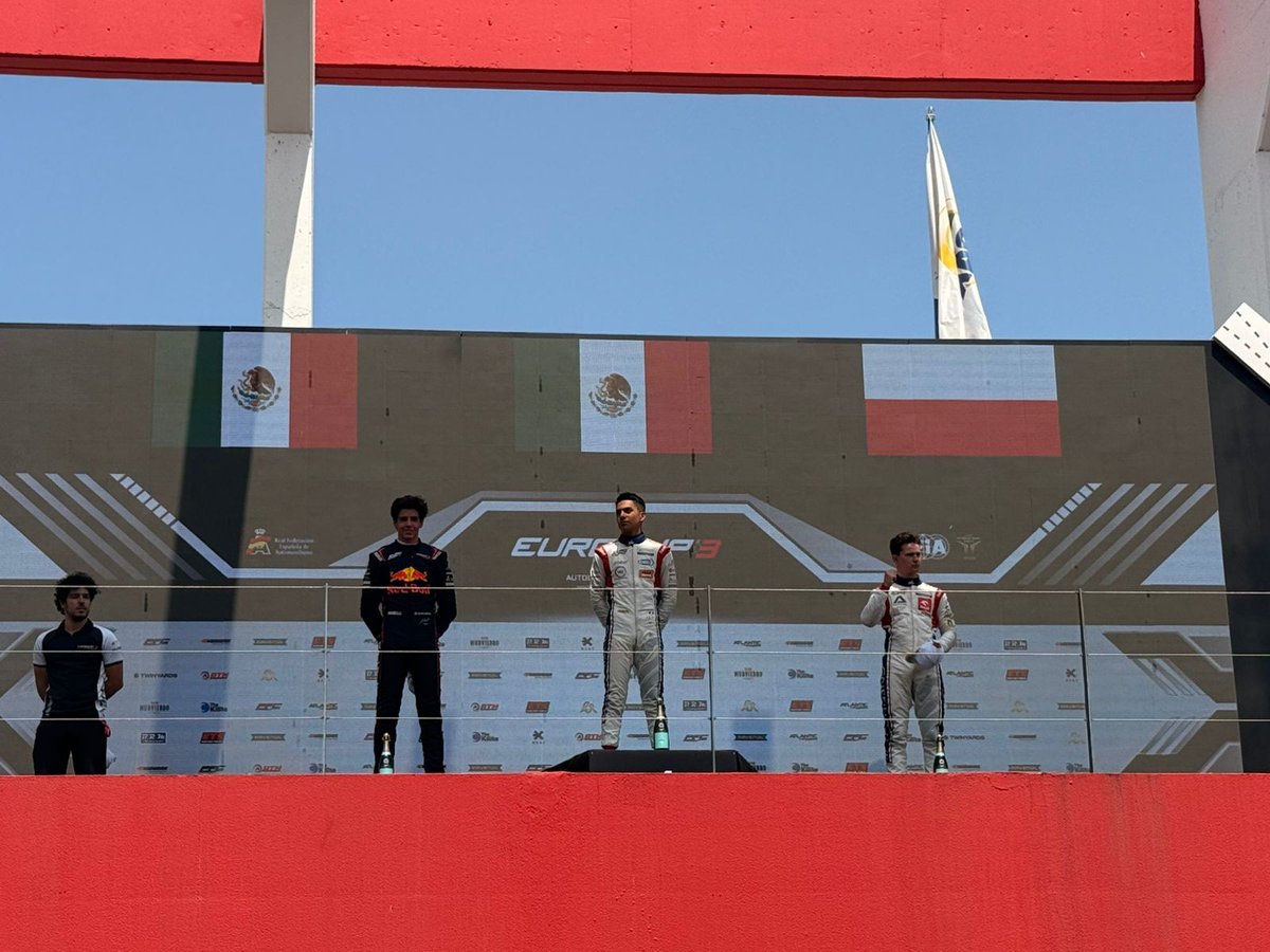 Doble podio mexicano en <a href="/Eurocup_3/">EuroCup-3</a>. <a href="/Jessecarrasqued/">Jesse Carrasquedo Jr</a> triunfa seguido de Ernesto Rivera en Portimao. ¡Venga!