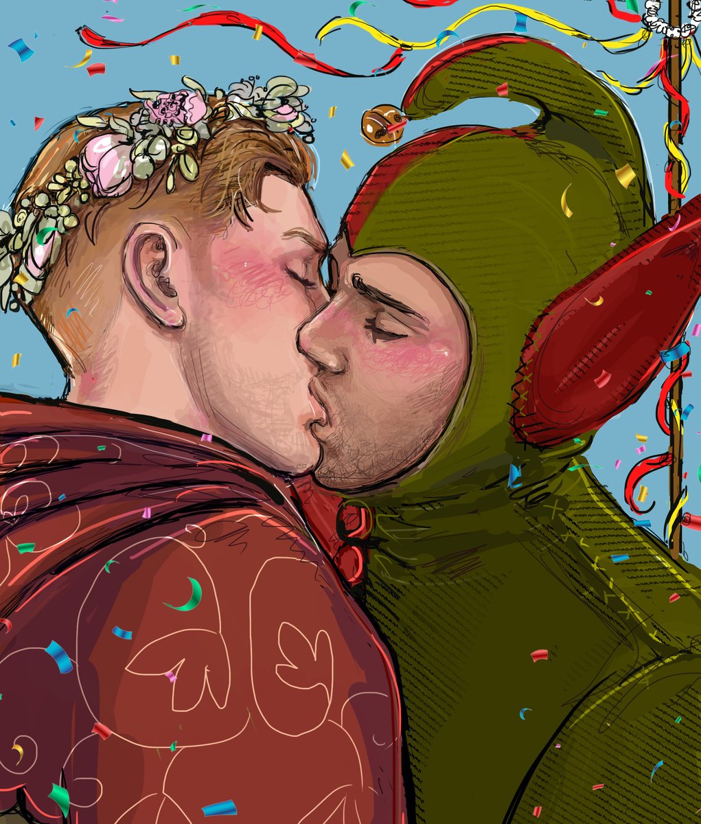 B (@g_l_ben) on Twitter photo Hansry Week - Festival Day 🎊🎉 a kiss under the maypole <a href="/HansryWeek/">Hansry Week ⚔</a> #hansryweek #hansry #kcd2 Hansry Week - Festival Day 🎊🎉 a kiss under the maypole <a href="/HansryWeek/">Hansry Week ⚔</a> #hansryweek #hansry #kcd2