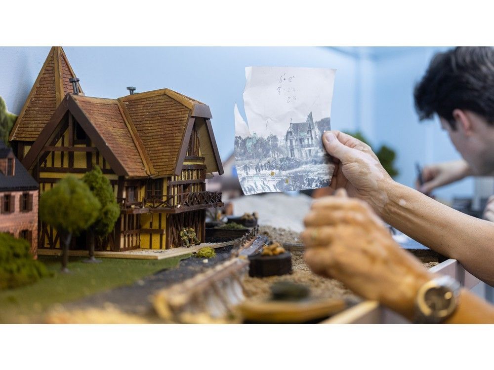 TheStarPhoenix's tweet photo. Building Juno Beach: Canada's D-Day exploits find fresh life in a Saskatoon museum https://t.co/9fF4hKOzky https://t.co/K5cK5L39xE