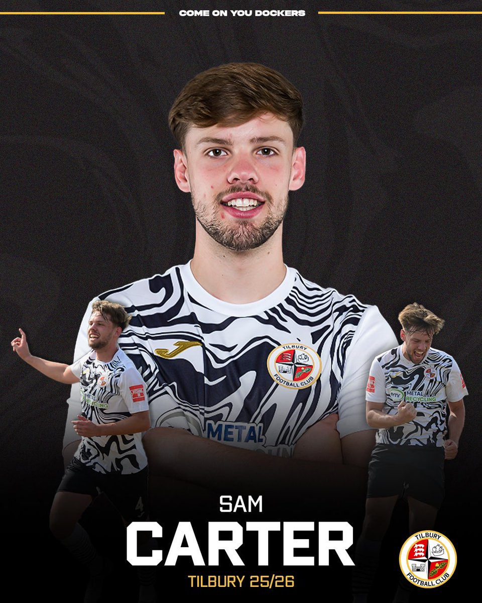 ✍️ Welcome Back, Sam Carter!

🤝 Carter has verbally agreed to return to The Dockers for the upcoming 25/26 season!

🏆 The talented midfielder was part of our 23/24 <a href="/EssexSenior/">Essex Senior League</a> winning side and spent half of last season with us!

#COYD | #DockersAsOne