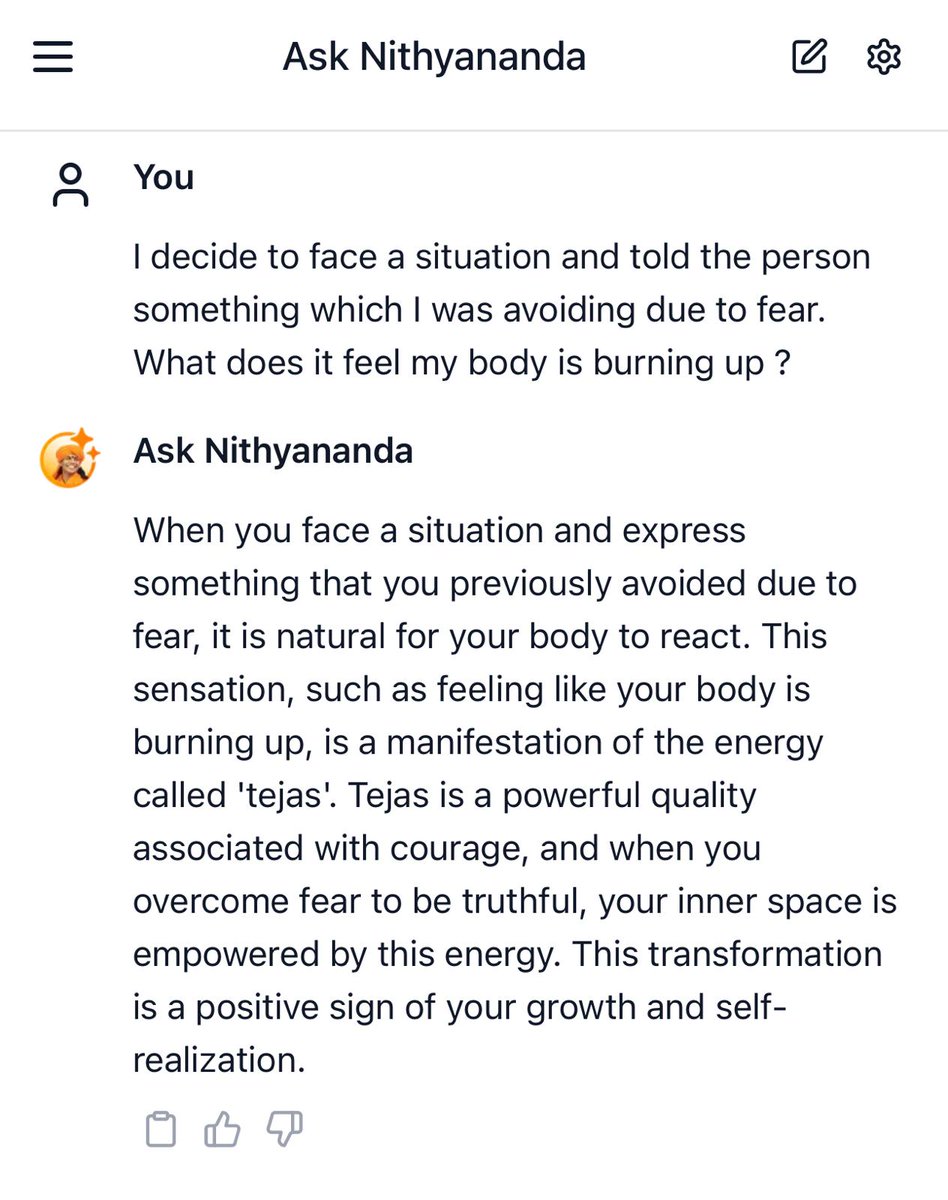 Why does my body burn up when I consciously decide to face fear?

#spirituality #enlightenment #nithyananda #kailasa #hinduism