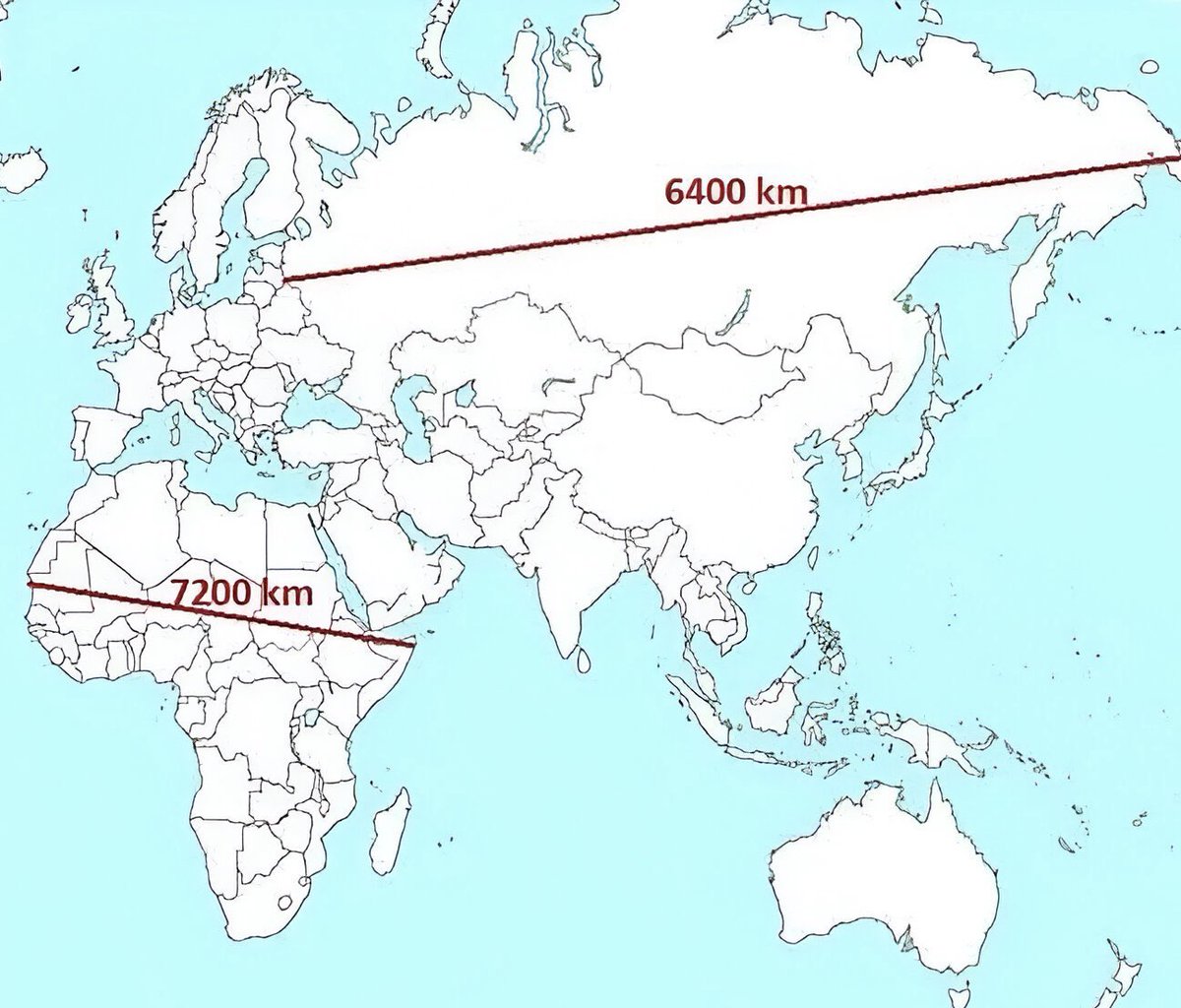 Africa is bigger than you imagined
