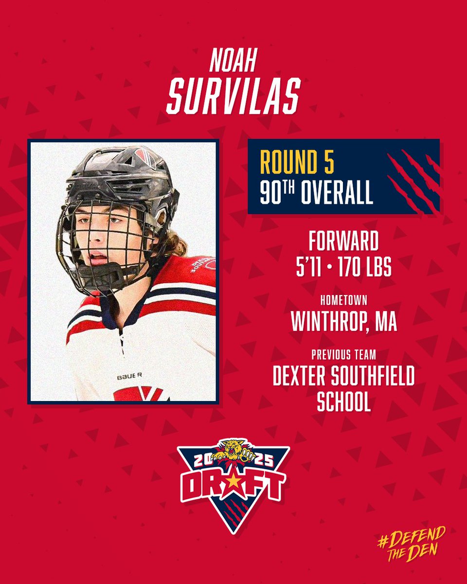 We've gone south of the border and selected FWD Noah Survilas.