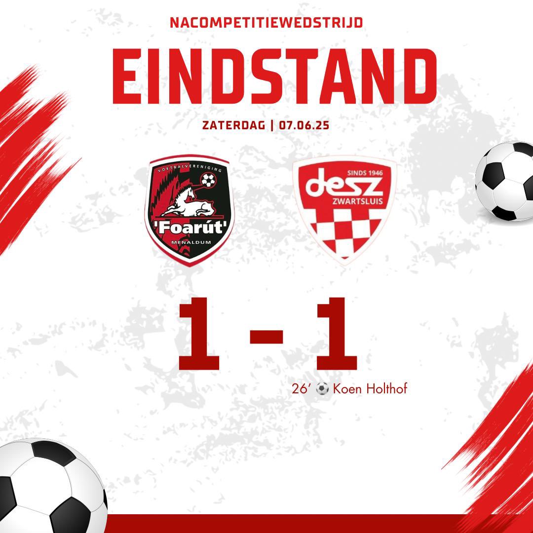 Helaas 6-5 verloren met strafschoppen! #foades