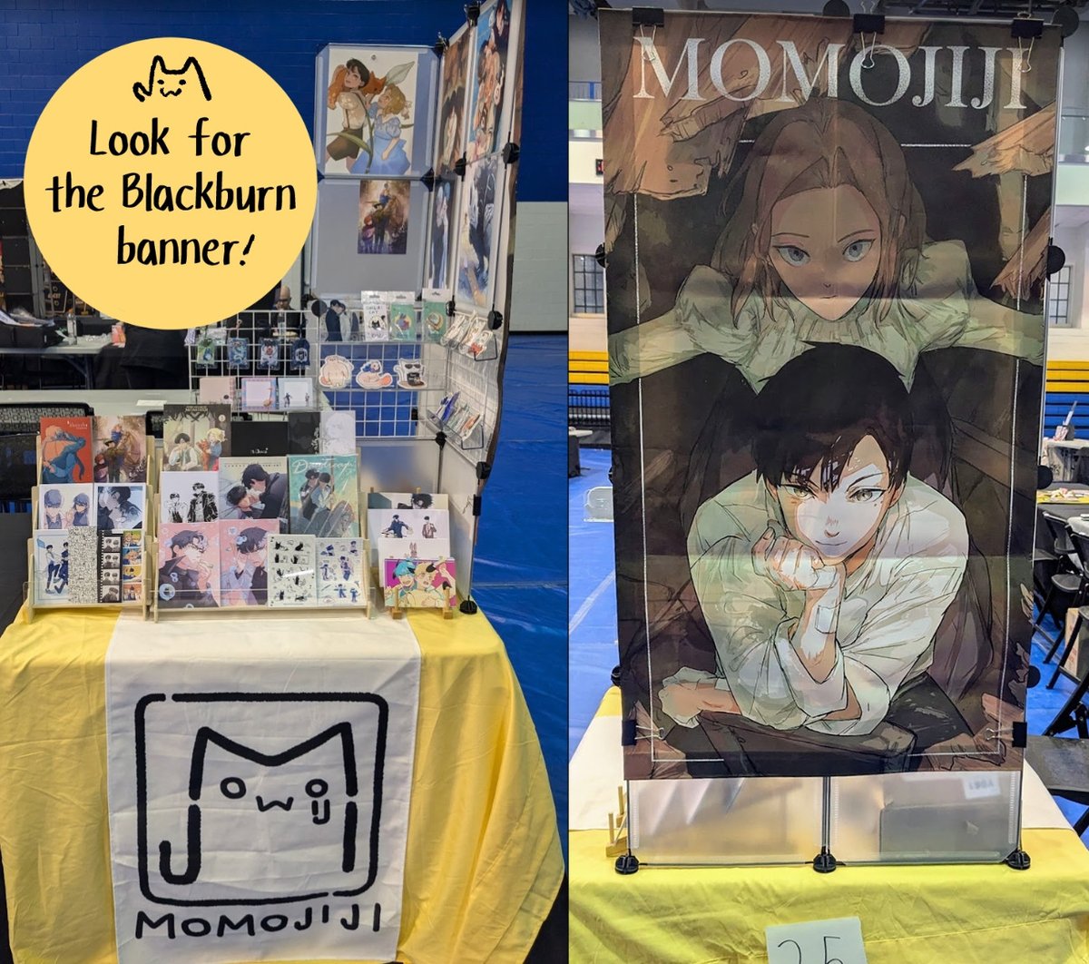 At #TCAF2025 with a selection of my catalog