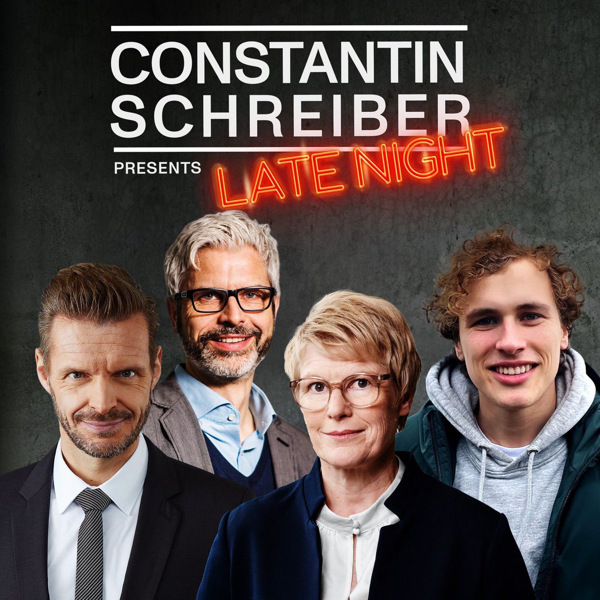 Am 19.6. bei mir in der Show:
- Jakob Blasel (Grüne Jugend)
- Veronika Grimm (Wirtschaftswaise)
- Tobias Esch (Glücksforscher)
- Florian Schröder (Satiriker)
Es gibt noch 4 Karten….:

eventim.de/component/seat…