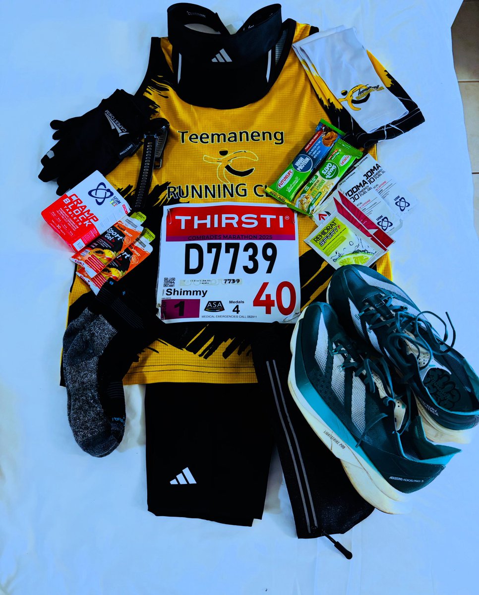 “Have I not commanded you? Be strong and courageous. Do not be frightened, and do not be dismayed, for the Lord your God is with you wherever you go.” Joshua 1:9 
#ShutUpAndRun
#RunWithGod
#ModernGrootMan