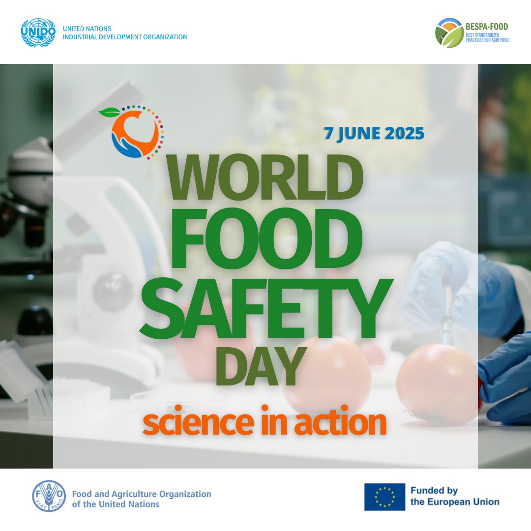 #WorldFoodSafetyDay2025 | 7 June

Food safety starts with science.

This year’s theme, “Science in Action,” reflects how the EU-funded #BESPAFOOD project is strengthening Sri Lanka’s food safety system by supporting labs meet international standards.
