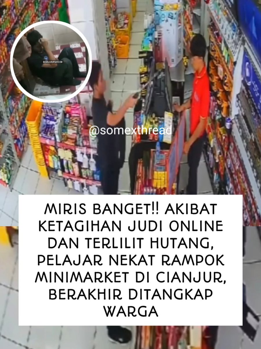 Gini nih kalo nonton tutorial rampok minimarket di youtube tapi banyak yang keskip🤣🤣

sinetron banget woiii "serahkan uangmu🫵"