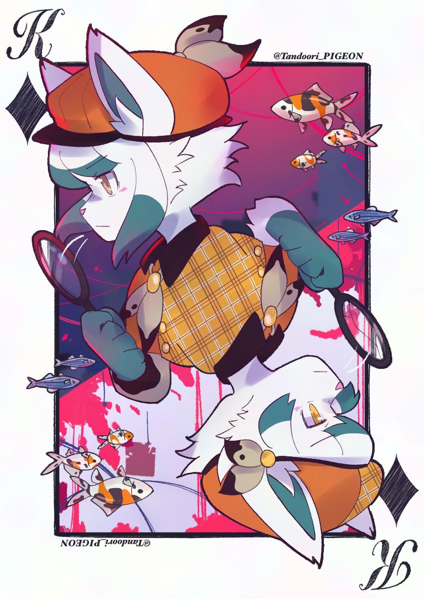 It would be so cool to have a playing card like this🃏
#yonkagorfanart