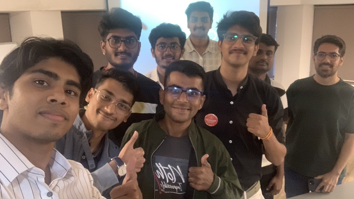 atxharva's tweet image. What started as a hackathon project is a community now which just completed their  first event , cheers to the beginnings 
Special thanks to @AjinkyaOnchain and @sawhil2529  making the @WeConnMaxiz’s first event pitch dock successful.@kkrishnnaaa01 @PutAmaterasu @harpalrajput007