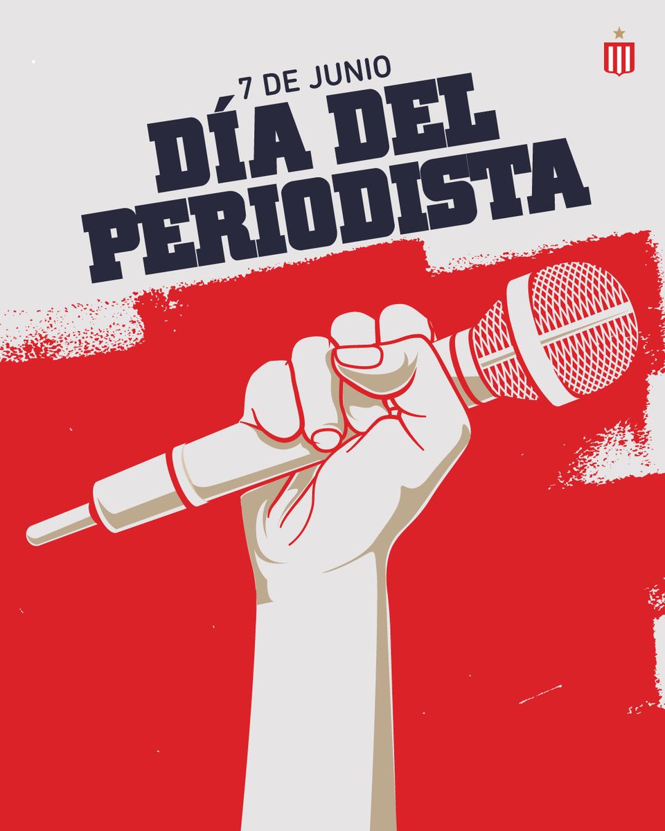 Saludamos a las y los periodistas en su día 🎙️✍🏼 En especial a quienes con compromiso y dedicación acompañan el día a día del Club.