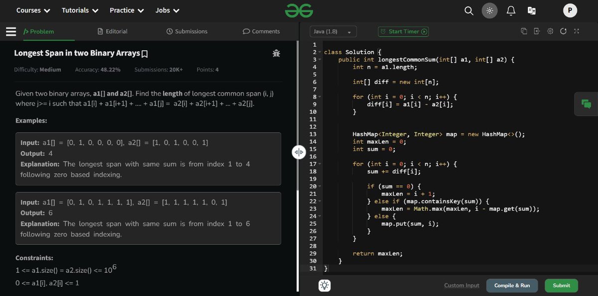 codewithprince2's tweet image. DAY 76 of Solving GFG160 Problem.
@geeksforgeeks
#gfg160
#geekstreak2025