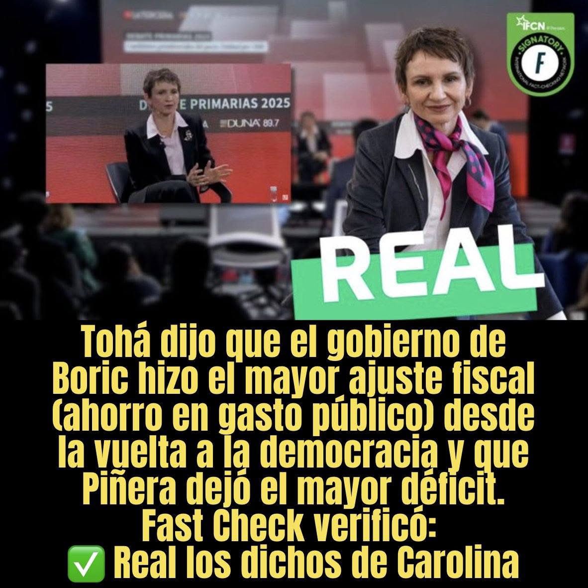 Verificador Fast Check destruyó el principal argumento de Matthei, Kast y Kaiser contra el gobierno..!!