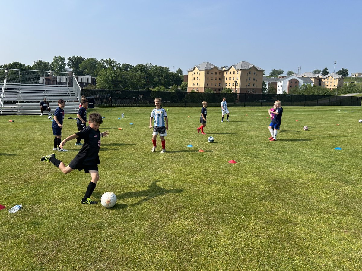 We had a blast at our Youth Day and Junior Elite Camps last week! Thank you to all the families that came out. Still time to sign up for Session II July 28-31 at this link (boys aged 5-15): …tmorrismenssoccercamps.totalcamps.com/Content/74393