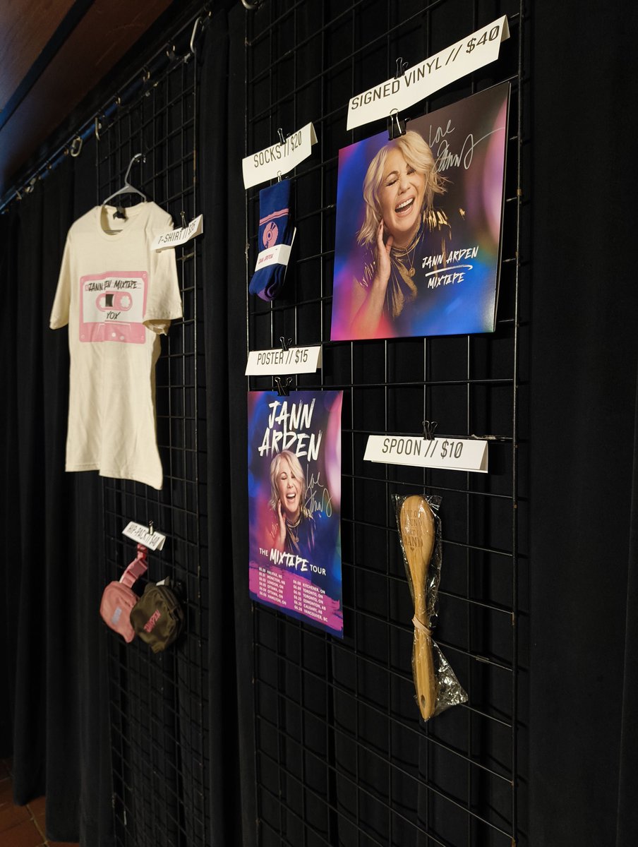 Check out the merch booths at the upcoming shows! There's some cool stuff! 
#jannardentour