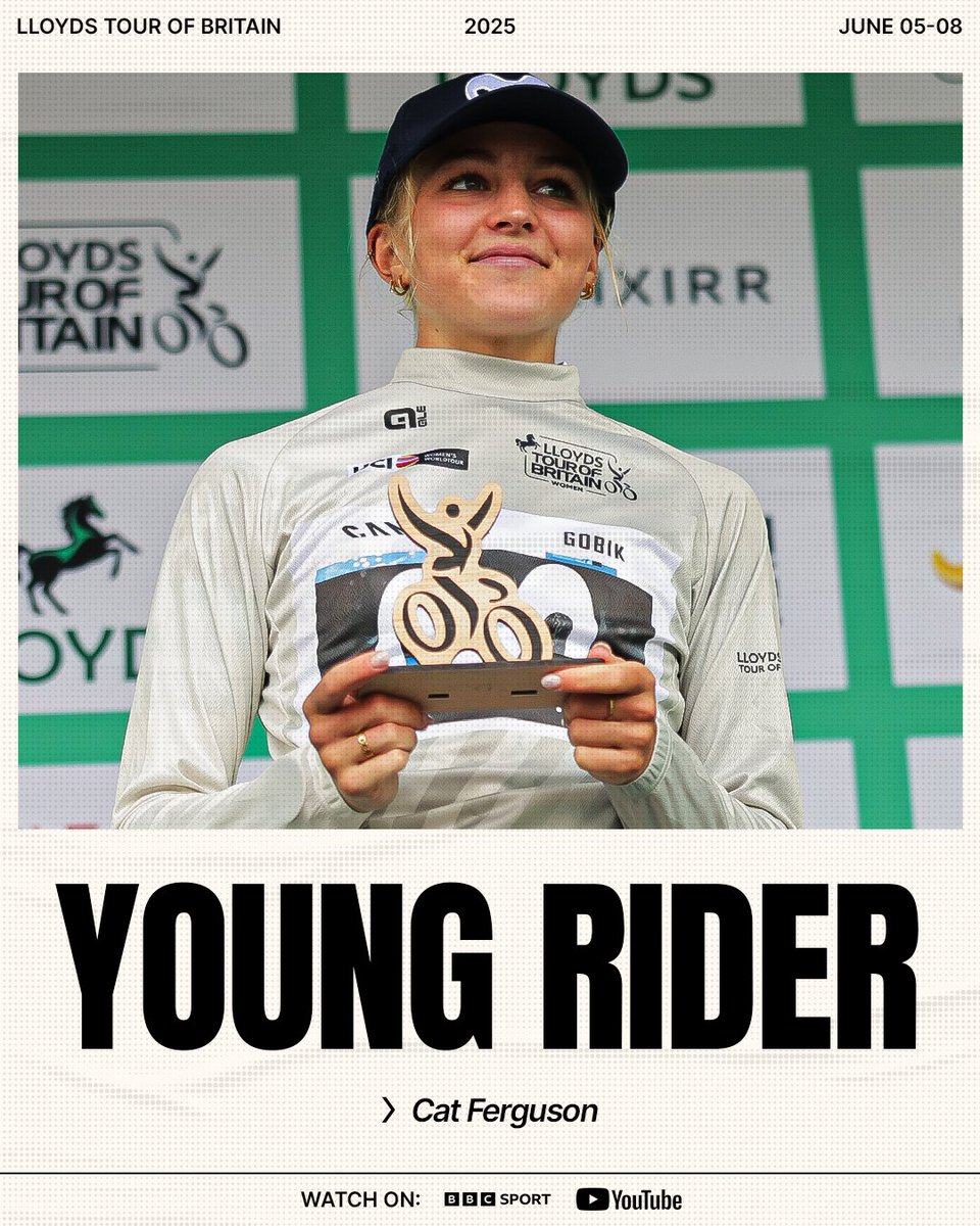 All change after stage 3️⃣! 

🟢 Cat Ferguson
🔵 Dominika Wlodarczyk
🔴 Cat Ferguson
⚪️ Cat Ferguson

📺 Watch the Lloyds Tour of Britain Women LIVE on BBC Sport and YouTube

#ToBW | <a href="/LloydsBank/">Lloyds</a>