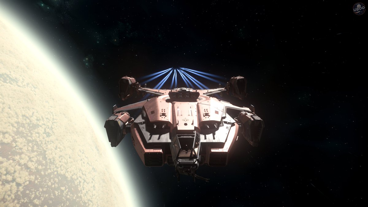 UbooGaming's tweet image. I love driving the Asgard and the 400i, both of my favs.
@RobertsSpaceInd  #screenshotsaturday  #DailyDriver
#StarCitizen