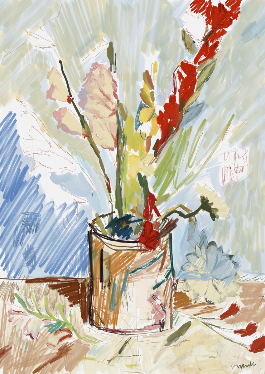 𝓃𝒶𝓃𝒹𝒶 (@nandanadim) on Twitter photo Gm fam ☕️
it looks like it's going to be a rainy and cold weekend, but I'm ready to chill out
these flowers need sun... maybe there's room for you🫶
the vase one available on <a href="/exchgART/">Exchange Art</a> Gm fam ☕️
it looks like it's going to be a rainy and cold weekend, but I'm ready to chill out
these flowers need sun... maybe there's room for you🫶
the vase one available on <a href="/exchgART/">Exchange Art</a>