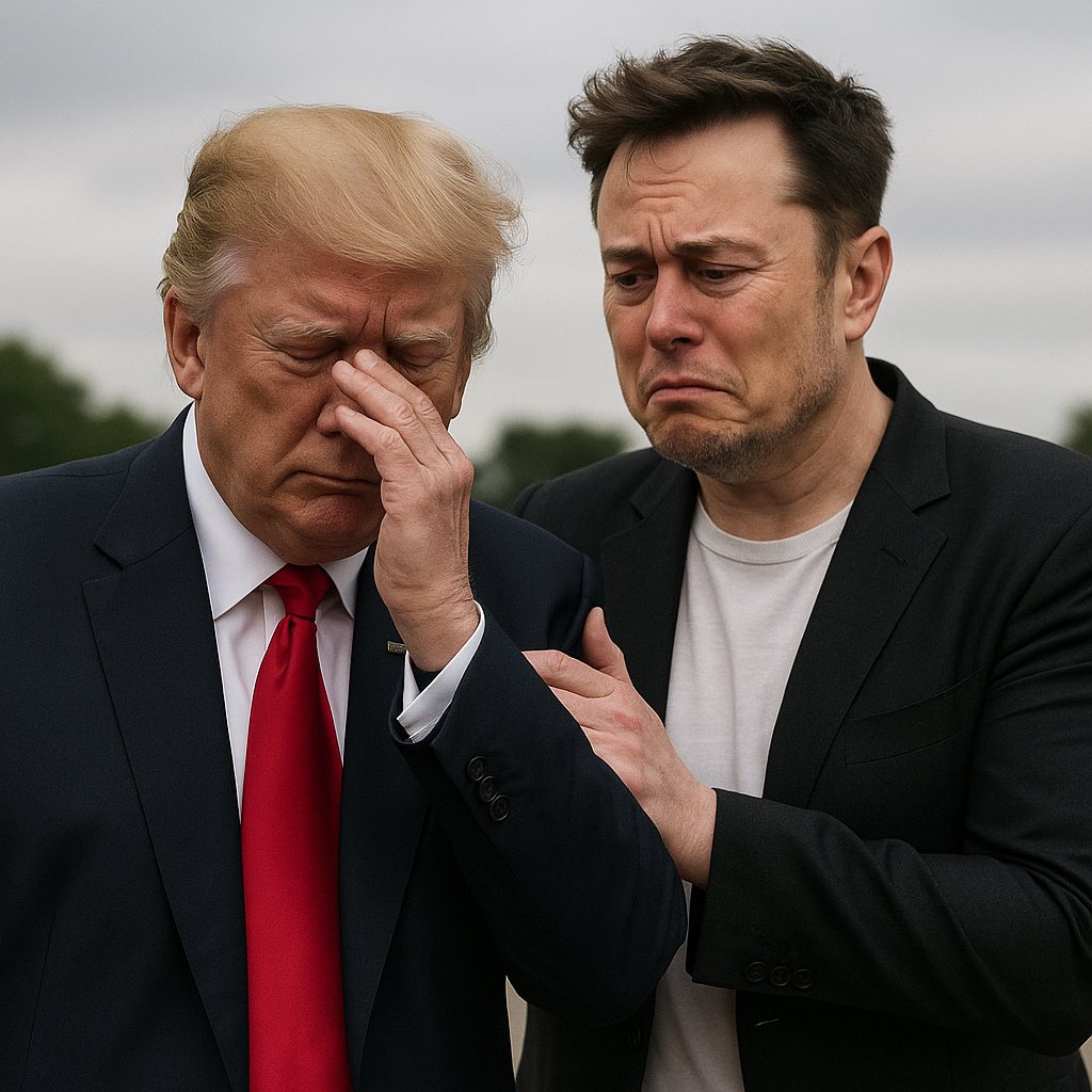 MrKen710's tweet image. When your bromance stocks crash harder than crypto 💔📉 #TechBreakup #EmotionalDamage #UnfollowedInRealLife