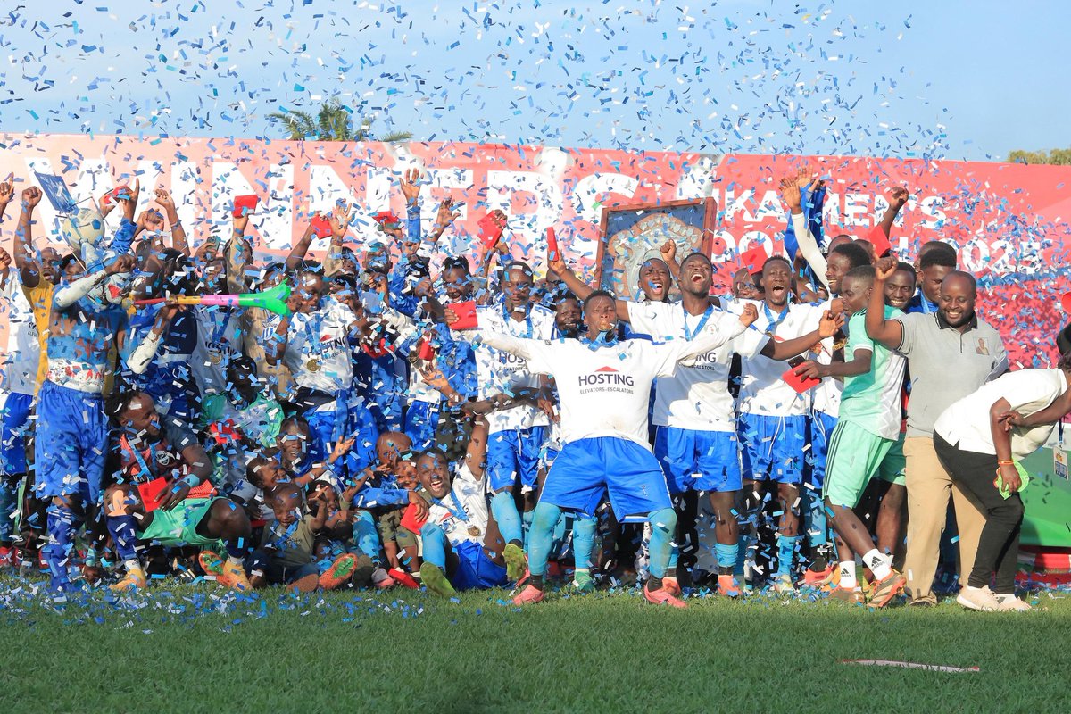 Bika bya Baganda (@bika_byabaganda) on Twitter photo Full-time
Ngabi Nsamba 0(6)-0(5) Ndiga
Ngabi Nsamba defend the Bika bya Baganda football Ngabo
<a href="/Airtel_Ug/">Airtel Uganda</a> <a href="/bbstvug/">BBS TEREFAYINA</a> <a href="/BugandaKingdom_/">Buganda Kingdom</a> <a href="/cbsfm_ug/">CBS FM UG</a> <a href="/ZambaaliBulasio/">Zambaali Bulasio Mukasa</a> <a href="/robert_serwanga/">Minister for Youth, Sports and Arts - Buganda</a> <a href="/Buganda_Youths/">Ministry of Youths, Sports & Arts _Buganda</a> Full-time
Ngabi Nsamba 0(6)-0(5) Ndiga
Ngabi Nsamba defend the Bika bya Baganda football Ngabo
<a href="/Airtel_Ug/">Airtel Uganda</a> <a href="/bbstvug/">BBS TEREFAYINA</a> <a href="/BugandaKingdom_/">Buganda Kingdom</a> <a href="/cbsfm_ug/">CBS FM UG</a> <a href="/ZambaaliBulasio/">Zambaali Bulasio Mukasa</a> <a href="/robert_serwanga/">Minister for Youth, Sports and Arts - Buganda</a> <a href="/Buganda_Youths/">Ministry of Youths, Sports & Arts _Buganda</a>