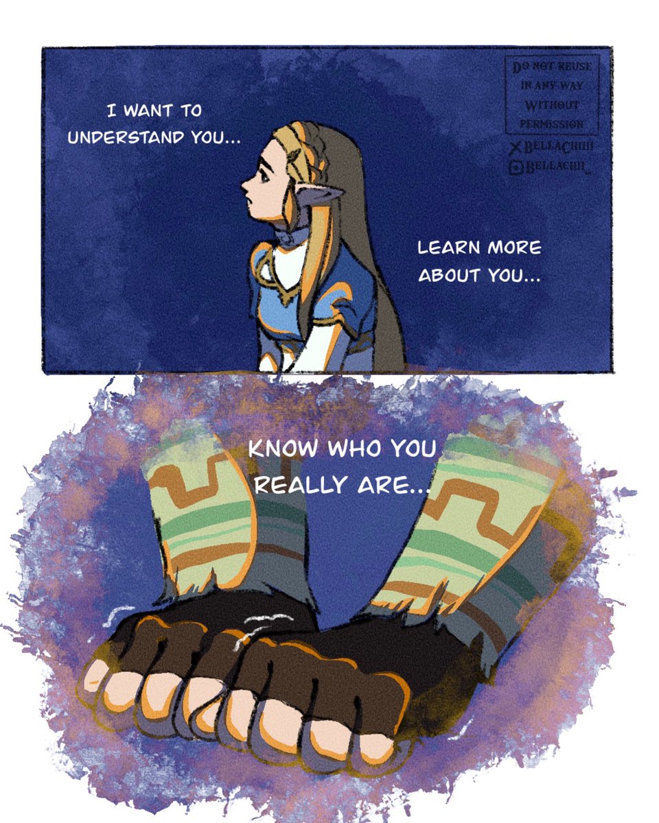 Here is the continuation✨finally I had time to finish the first part✍️ this is how imagine them after Link just saved Zelda from the Yiga💖
#botw #Zelink