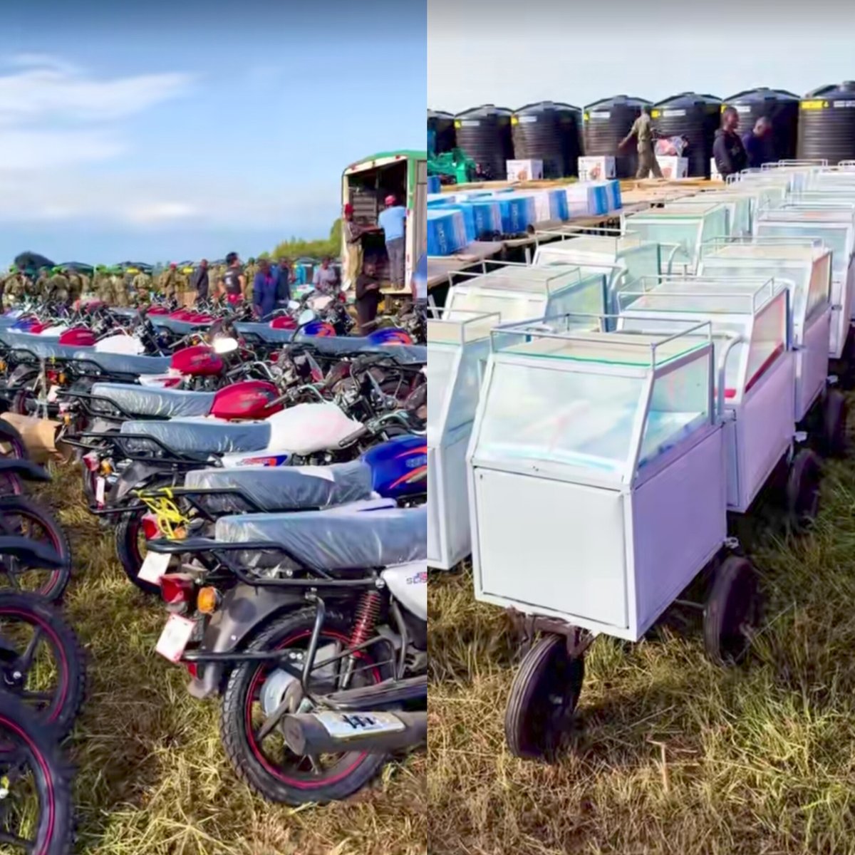 Economic Empowerment in Kapseret Constituency led by <a href="/HonOscarSudi/">Hon Oscar Sudi</a>,