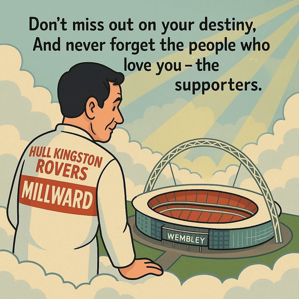 Hope you enjoyed that, Uncle Rog.

#hullkr ❤️🤍