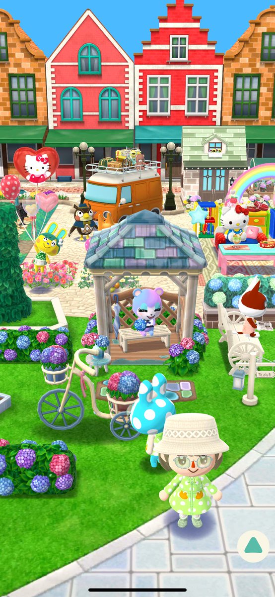 _spring_water_'s tweet image. (๑･̑◡･̑๑) #ポケ森