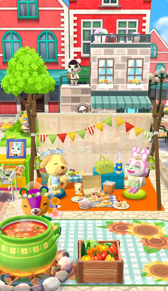 _spring_water_'s tweet image. (๑･̑◡･̑๑) #ポケ森