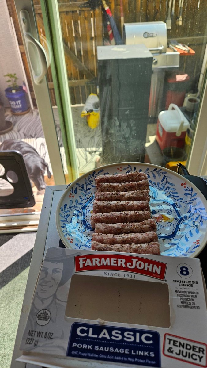 It's a breakfast sausage on the grill type of morning for sure!
Eat well America
♨️🌭🇺🇲