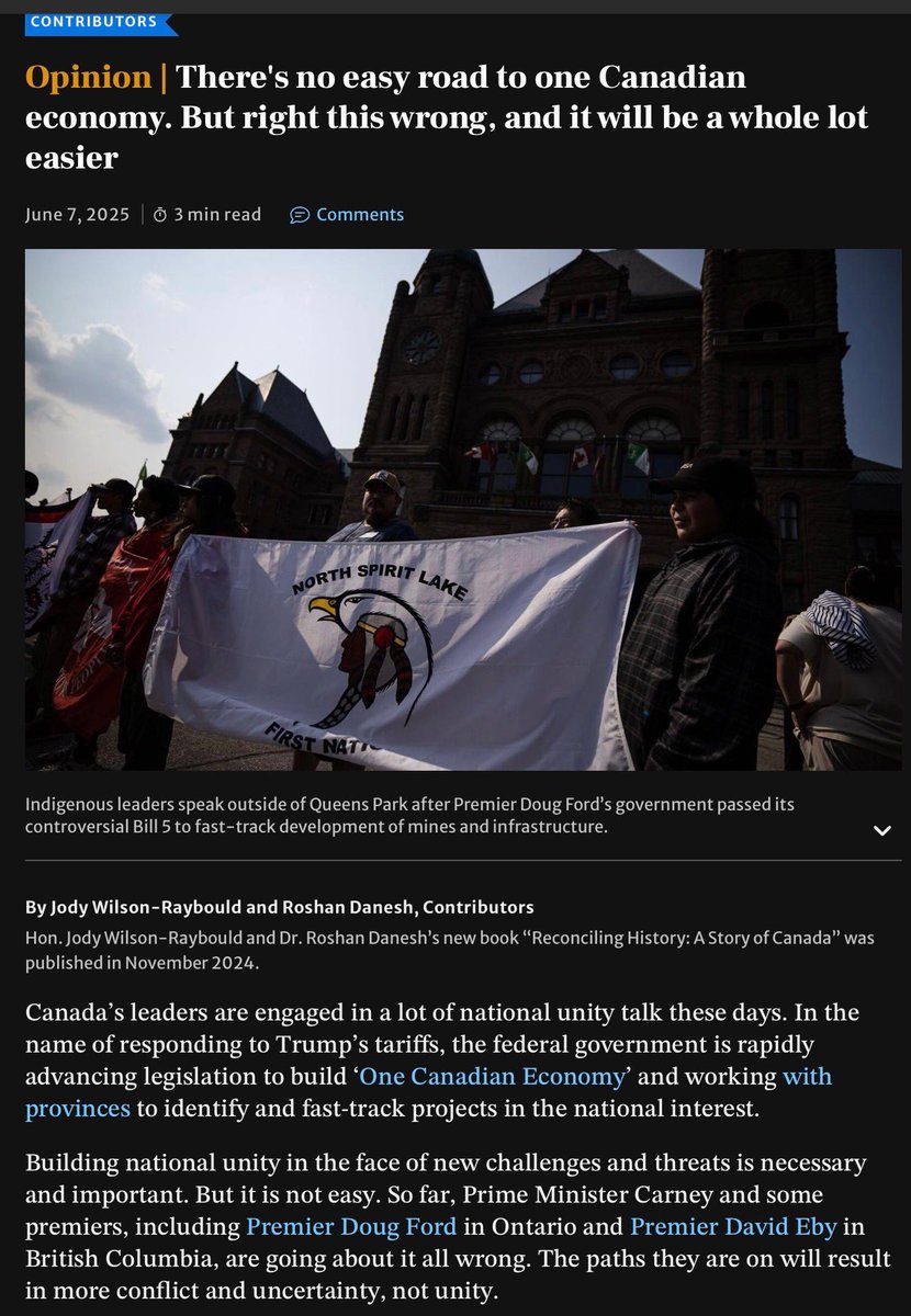 Puglaas's tweet photo. Happy to share some thoughts in @TorontoStar on the necessity of including Indigenous peoples in building one Canadian economy. https://t.co/wTTRKNkDGg https://t.co/xb1CpmVWBF