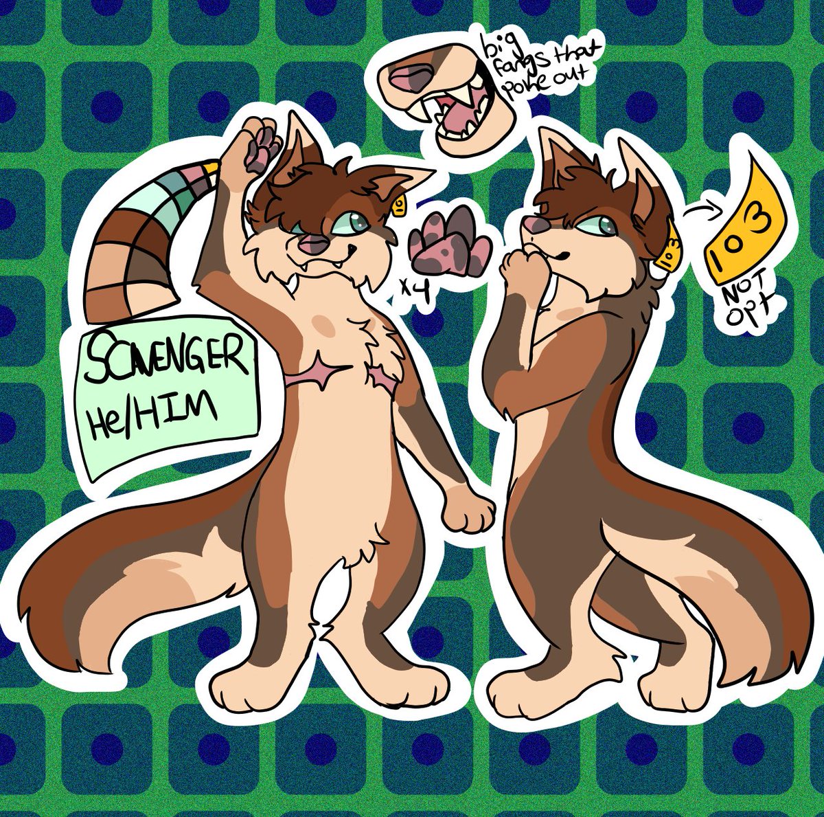 Coyote_Tails's tweet image. Welcome to my account! My name is Coyote and I'm a feral / furry artist. I mainly draw warrior cats though! I have a couple fursonas, my most prevalent being Scavenger! I am 19 :) my dms are always open!!