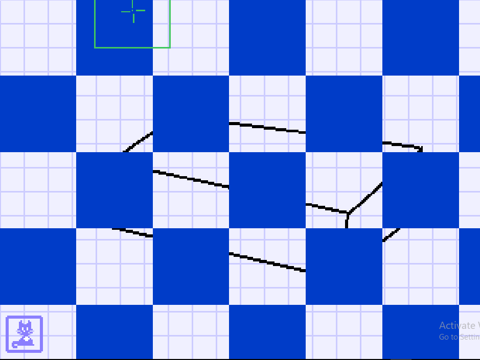 CubicCalamity's tweet photo. Messing around on Clipnote Studio #clipnote #flipnote #checkerboard #coffin #aworkofart https://t.co/1q1eK1aLbt