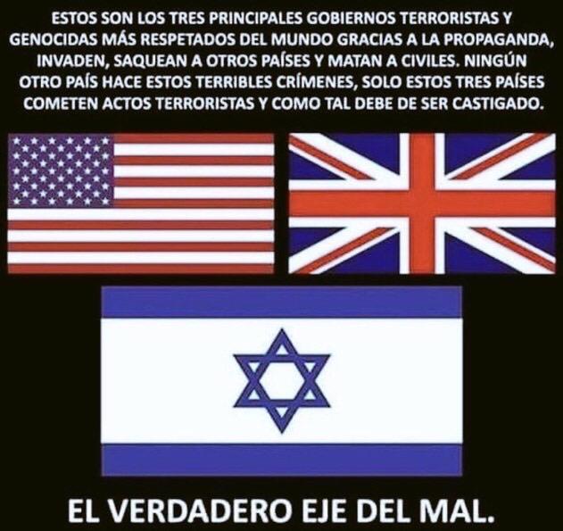 VillalbaEr96198's tweet photo. @JuezLopezMDP @NuncaUnGonzalez ...violando tratados internacionales los servicios de inteligencia ingleses norteamericanos e israelíes con la anuencia e indiferencia del gobierno de turno permitieron el ingreso ilegalmente a un Grupo de Tarea militar israeli a nuestro pais para efectuar un secuestro... https://t.co/SfFyhZWvlv
