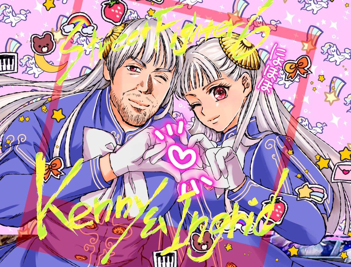 yamanaka_syubrt's tweet image. The king of professional wrestling and a great fighting game.🔥
This collaboration always brings a lot of joy to fans around the world.🌏
I am looking forward to Year 3 even more, thank you!🙌👑

チャーミングで大好きです！☺️✨
@KennyOmegamanX 📖Ingrid

#StreetFighter6 #KennyOmega