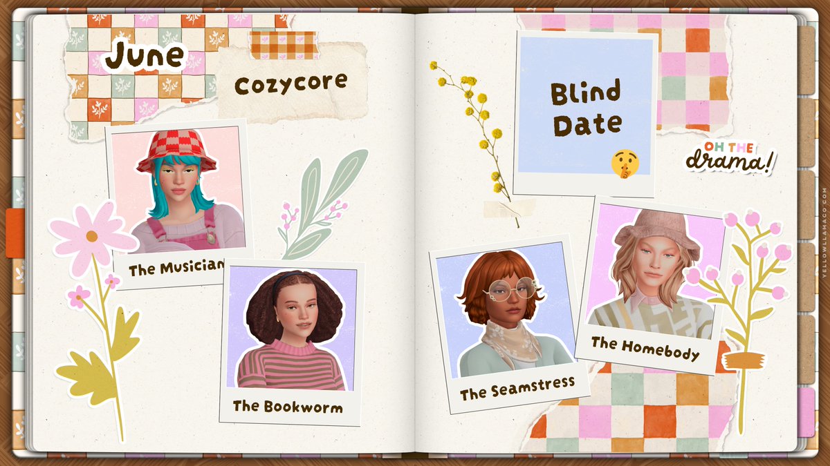 You're invited to the Plot &amp; Play Posse! 💌

Join and get early access to my story-driven Sims, inspiring plot twist prompts and a new Sim Journal Kit for Canva every month!

👉🏾 Learn more: go.yellowllamaco.com/membership

#TheSims4