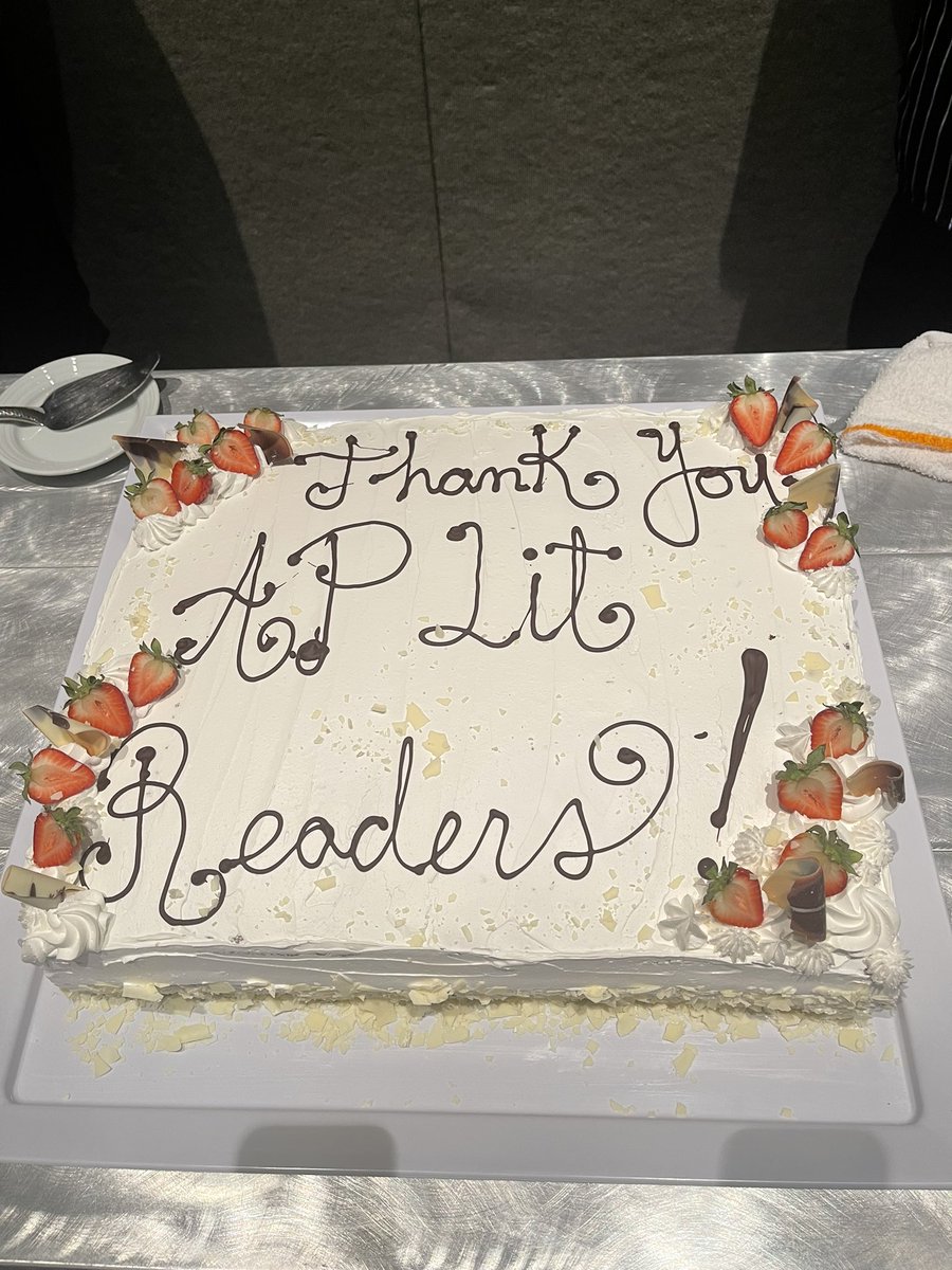 That’s a wrap on the 2025 AP Lit Reading! 

All of the students and teachers can be confident that these teachers, in Salt Lake City and at home, read carefully, accurately, and with respect for all the students’ work. #APLit #2025APLitReading