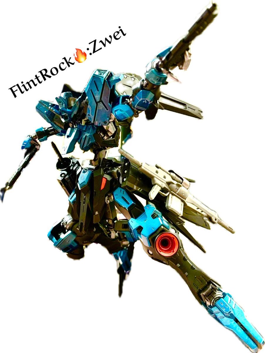 #ツヴァイの日
#集まれMGの盛り
 遂にやってきましたツヴァイの日✨
僭越ながらFlint🔥Rock:Zweiのペーペーことicemanがヴィダールにて先陣を切らせて頂きます🙇‍♂️
汚しを封印、全塗装、画像やとわかりにくいですが蛍光塗料にてのスミ入れ、と自身初体験三種盛りをぜひご覧ください🙇‍♂️✨
#FlintRockZwei