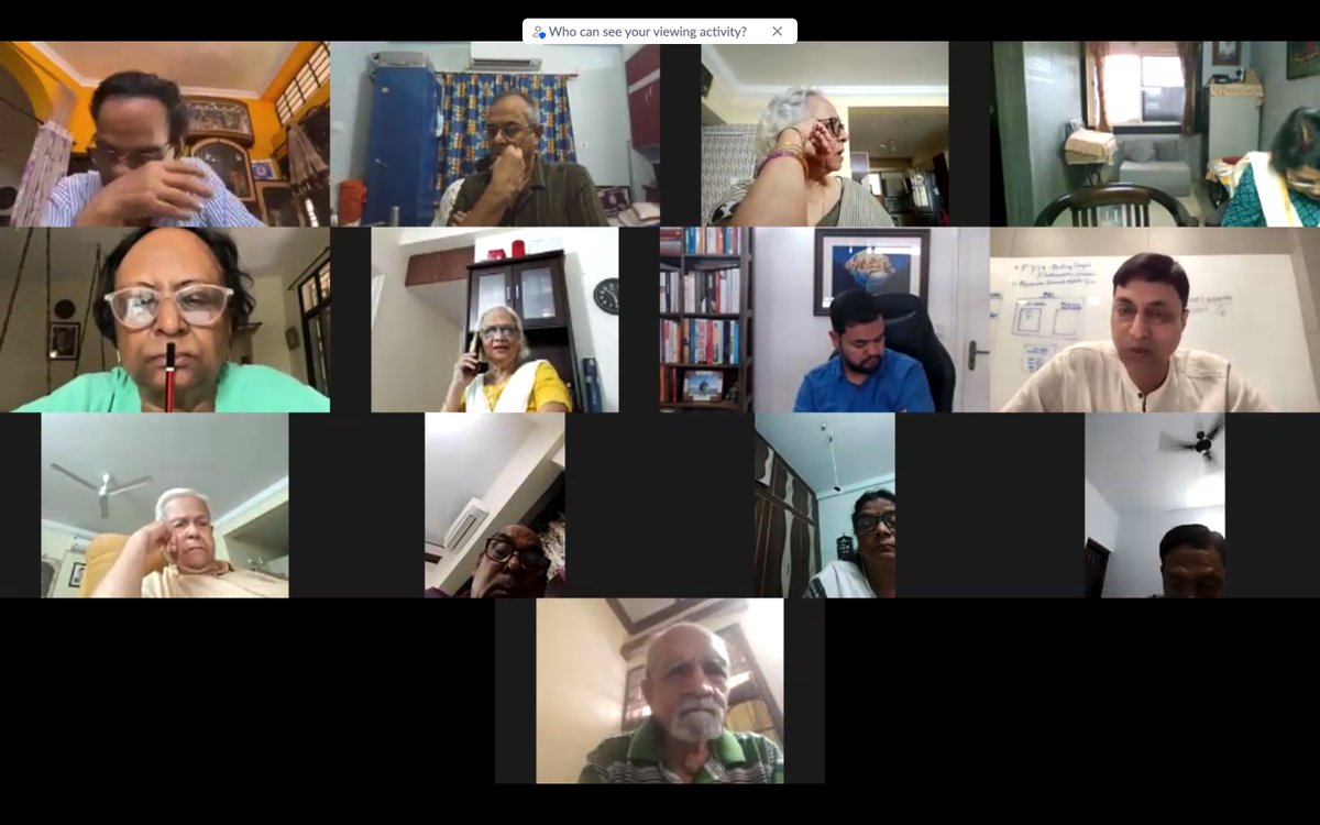 SilverAge Foundation (@foundationage) on Twitter photo Nearly 130 #seniors rom across India joined our #AI masterclass for Elders, exploring ChatGPT and more. Health, deepfakes & phishing detection, memory games, entertainment etc. were covered. Supported by
<a href="/CSMTechnologies/">CSM Tech</a> & brilliant talks by
<a href="/agarwal_vivek/">Vivek Agarwal</a> & <a href="/pmdash/">Pradyut Mohan Dash</a> # Nearly 130 #seniors rom across India joined our #AI masterclass for Elders, exploring ChatGPT and more. Health, deepfakes & phishing detection, memory games, entertainment etc. were covered. Supported by
<a href="/CSMTechnologies/">CSM Tech</a> & brilliant talks by
<a href="/agarwal_vivek/">Vivek Agarwal</a> & <a href="/pmdash/">Pradyut Mohan Dash</a> #