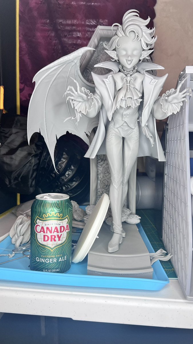 I may or may not have gotten into 3d sculpting and resin printing while I was gone.