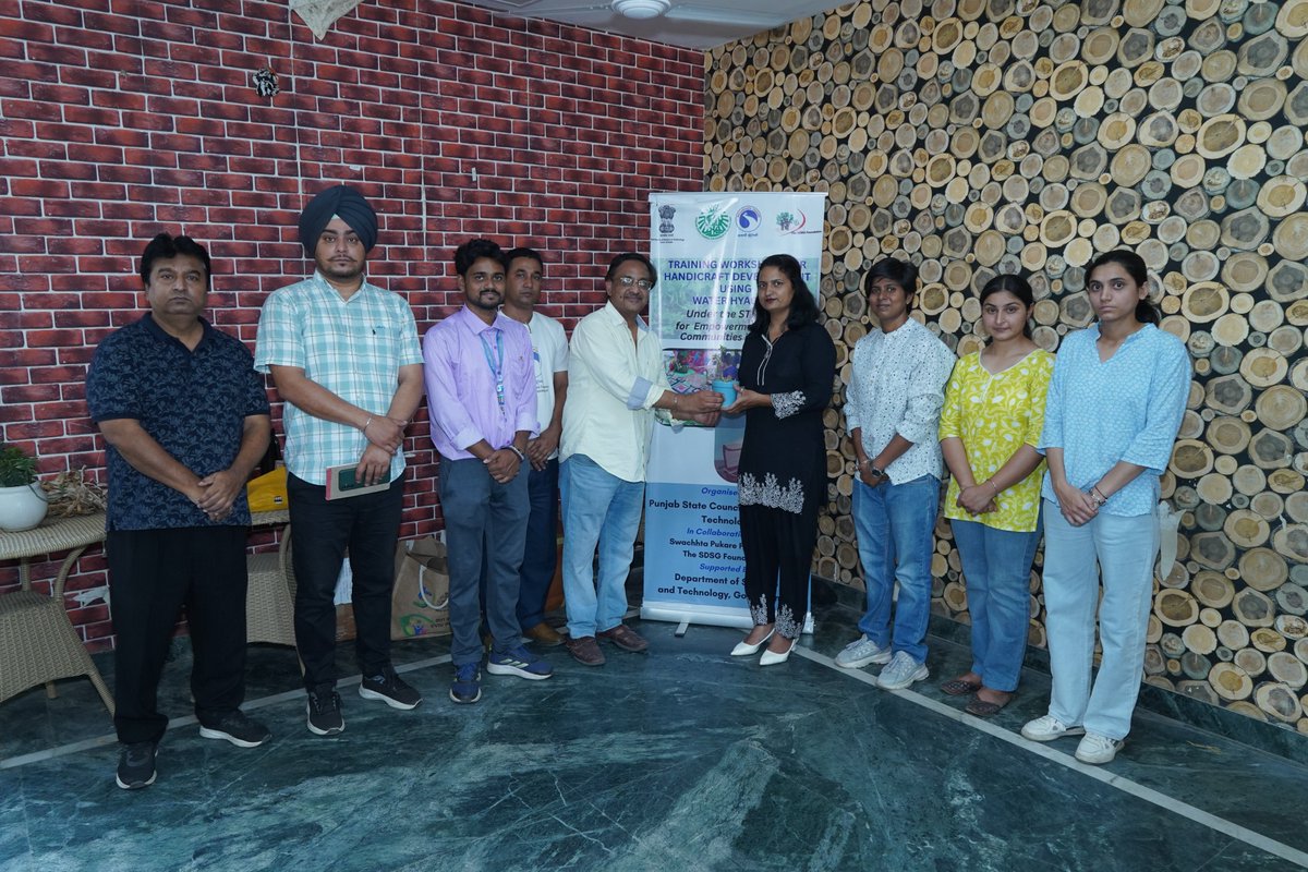 SDSG Foundation (@sdsgfoundation) on Twitter photo <a href="/sdsgfoundation/">SDSG Foundation</a> #conducted #Hands On #workshop on #Gainfulutilization of #waterhyacinth at Kanjli #wetland under the STI Cell, #organised by <a href="/PSCST_GoP/">Punjab State Council for Science and Technology</a> in #Collaboration with <a href="/SPukare/">Swachhata Pukare</a> and #supported by <a href="/IndiaDST/">DSTIndia</a> <a href="/PritpalPSCST/">Pritpal Singh</a> <a href="/BakshiDapinder/">Dapinder Kaur Bakshi</a> <a href="/AlkeshKandoria/">alkesh kandoria</a> <a href="/Anshulpscst/">Anshul Thakur</a> <a href="/sdsgfoundation/">SDSG Foundation</a> #conducted #Hands On #workshop on #Gainfulutilization of #waterhyacinth at Kanjli #wetland under the STI Cell, #organised by <a href="/PSCST_GoP/">Punjab State Council for Science and Technology</a> in #Collaboration with <a href="/SPukare/">Swachhata Pukare</a> and #supported by <a href="/IndiaDST/">DSTIndia</a> <a href="/PritpalPSCST/">Pritpal Singh</a> <a href="/BakshiDapinder/">Dapinder Kaur Bakshi</a> <a href="/AlkeshKandoria/">alkesh kandoria</a> <a href="/Anshulpscst/">Anshul Thakur</a>