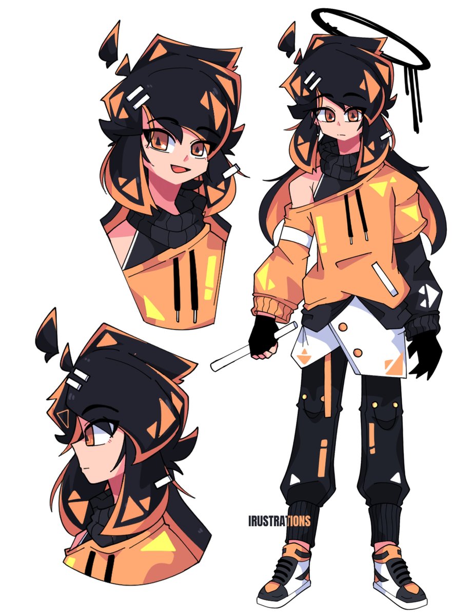 IRUSTRATIONS's tweet photo. Orange Doodles appreciation artwork posting 🧡🧡🧡~
#3RDBANNER #IRUSTRATES #OCArt https://t.co/r69Ec5wmmi