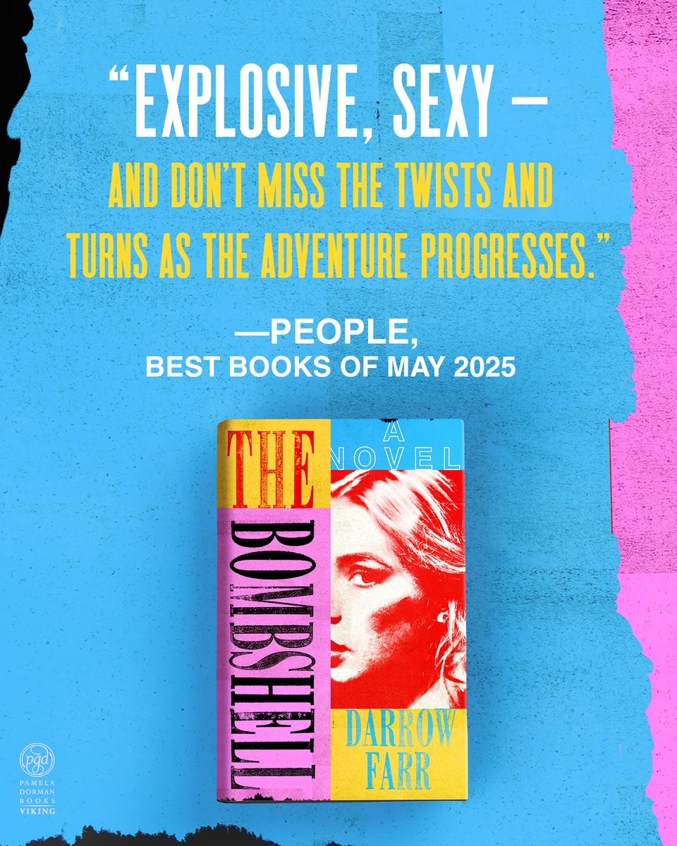 Looking for a hot new summer read? Darrow Farr's sizzling debut novel THE BOMBSHELL is "explosive, sexy" and one of <a href="/people/">People</a>'s Best Books of May! 

Start reading now 👉 bit.ly/3Fq1zVS