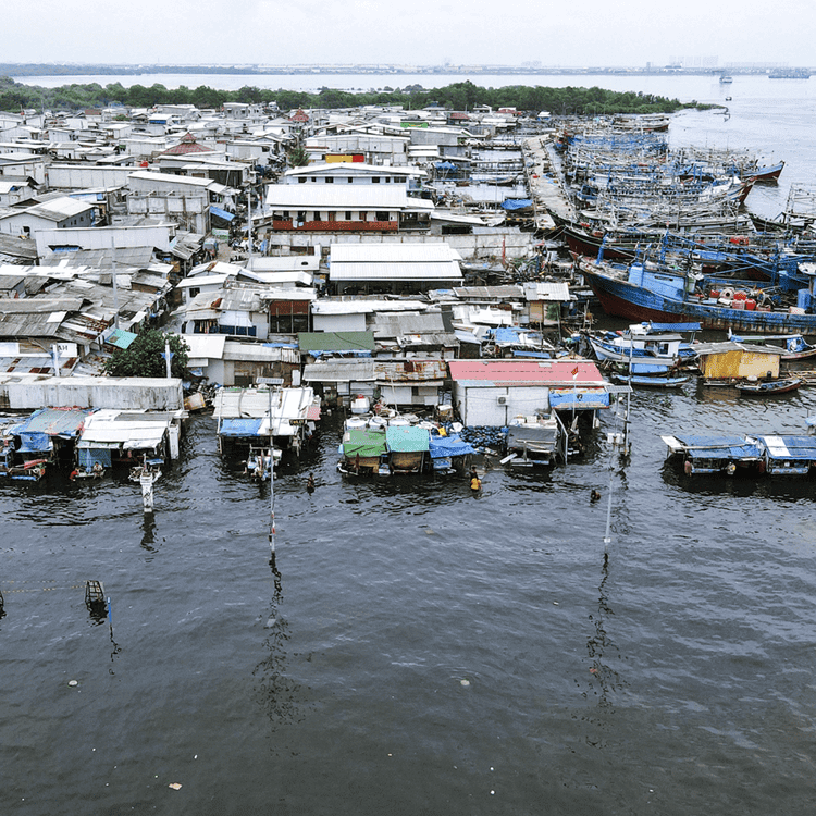 From Lagos to Jakarta, from Abidjan to Rio. These are just some of the several coastal capitals around the world sinking at 'worrying speed'. bbc.in/3ThmZYg