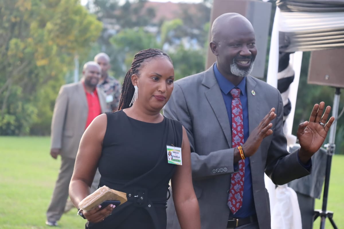 Hon Nelson Nshangabasheija (@nshanganelson) on Twitter photo I Joined by brother <a href="/henrymusasizi1/">Hon Henry Musasizi</a>
Minister of state <a href="/mofpedU/">Ministry of Finance</a> at the wedding of Shekem Turyabibasa is a Musician & Radio DJ, populary Known as Shek MJ with Pamellah the reception at Rose Gardens in kabale. I Joined by brother <a href="/henrymusasizi1/">Hon Henry Musasizi</a>
Minister of state <a href="/mofpedU/">Ministry of Finance</a> at the wedding of Shekem Turyabibasa is a Musician & Radio DJ, populary Known as Shek MJ with Pamellah the reception at Rose Gardens in kabale.