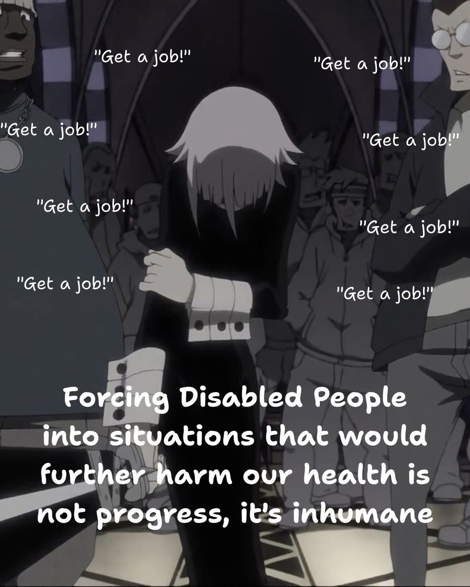 CronaOfficium's tweet photo. Forcing Disabled People into situations that would further harm our health isn't progress, it's inhumane.
#WelfareNotWarfare #TakingThePIP #PathwaysToPoverty #StopTheCuts #TaxTheRich #CAC #DisabilityRebellion https://t.co/o8rr0SWI2e